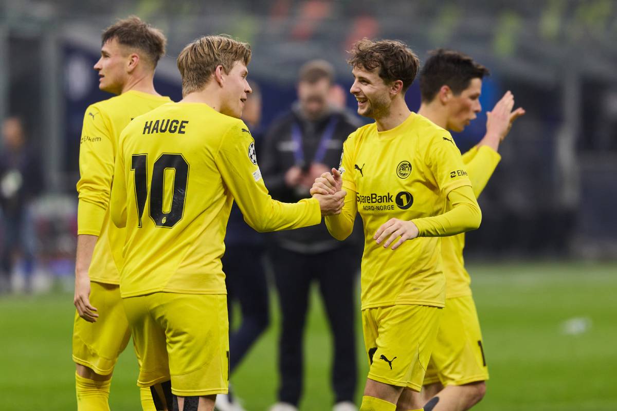 インテル撃破でお祭り騒ぎ！ 快進撃を見せるボデ/グリムトの選手たちがロッカールームで歓喜！ 2026年の公式戦全勝を継続