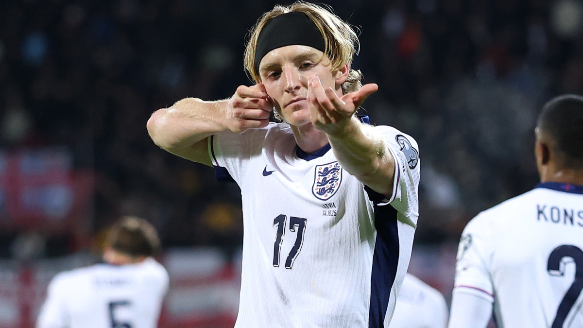 イングランド代表のアンソニー・ゴードン