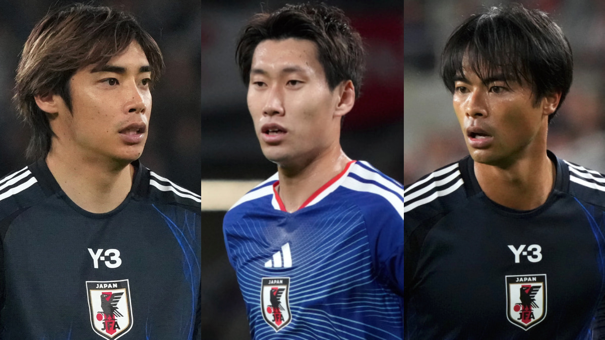 日本代表、能力値ランキング1~5位