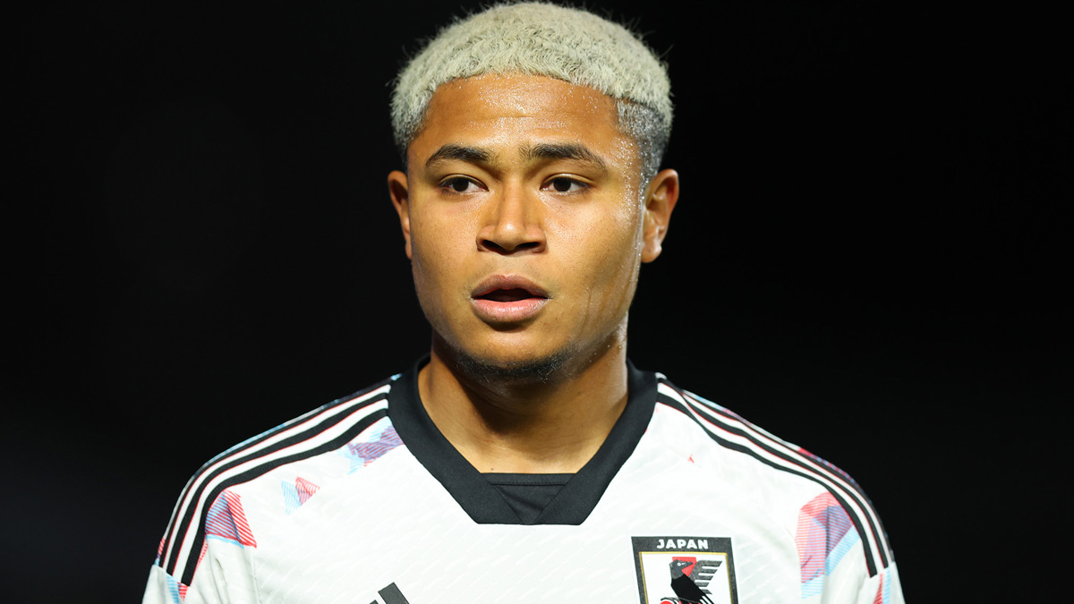 サッカー日本代表DFバングーナガンデ佳史扶(2023年3月28日コロンビア戦)