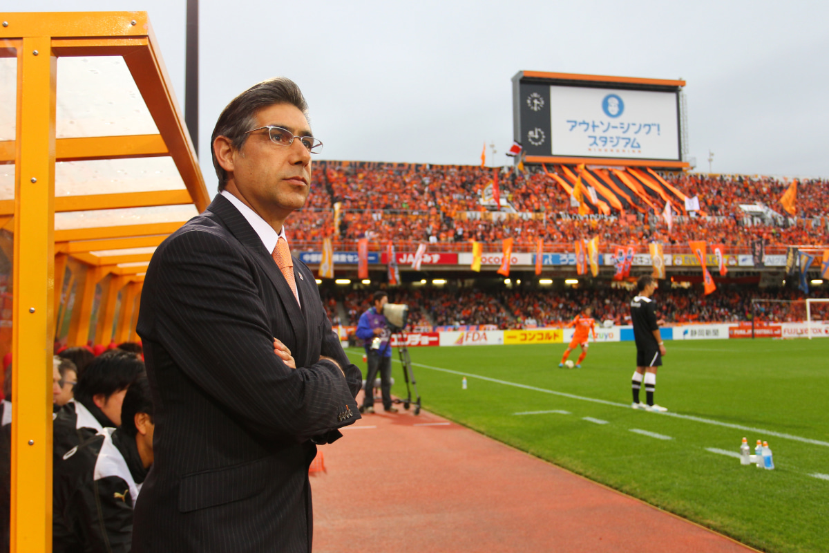 清水エスパルスの指揮を執ったゴドビ監督