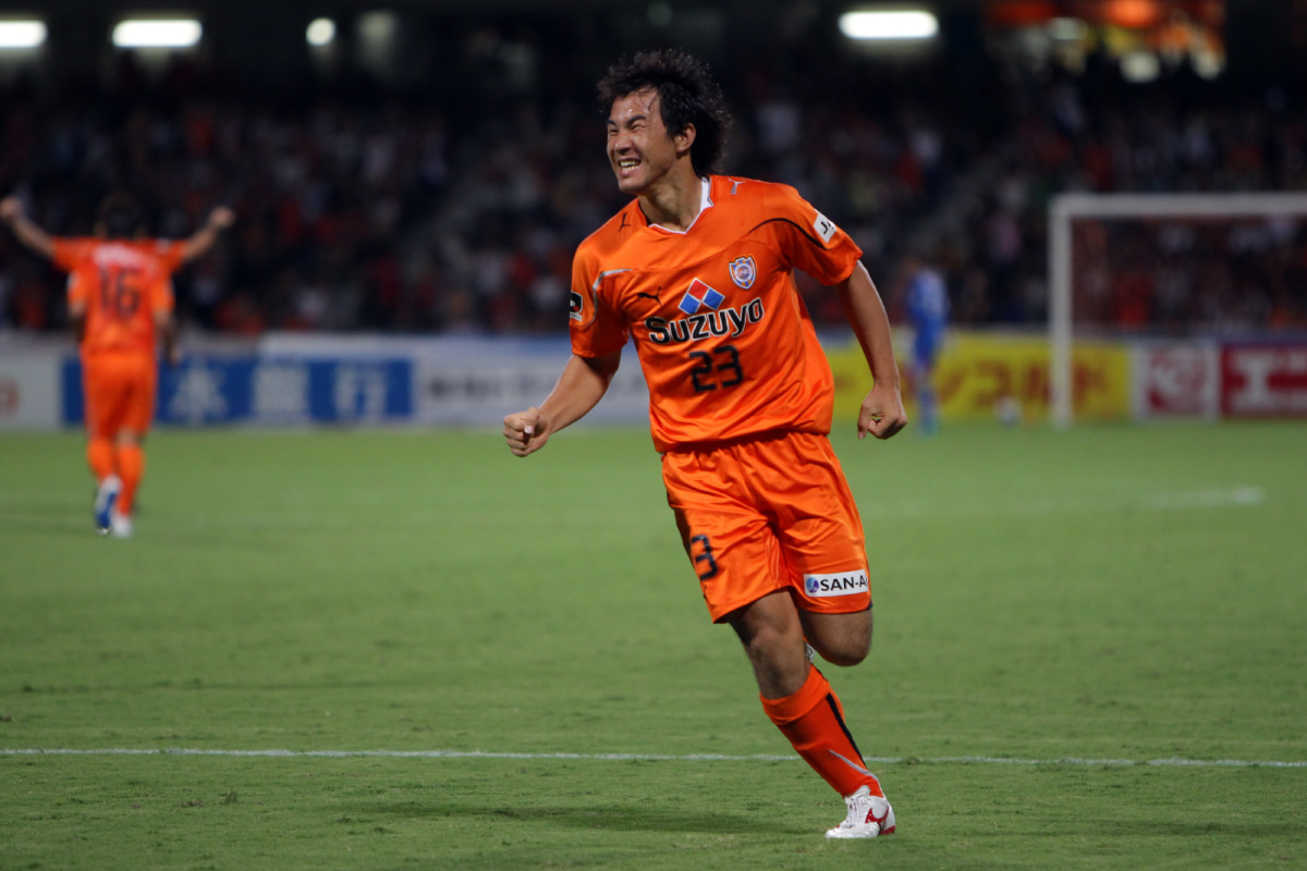 2010年清水エスパルス時代の岡崎慎司