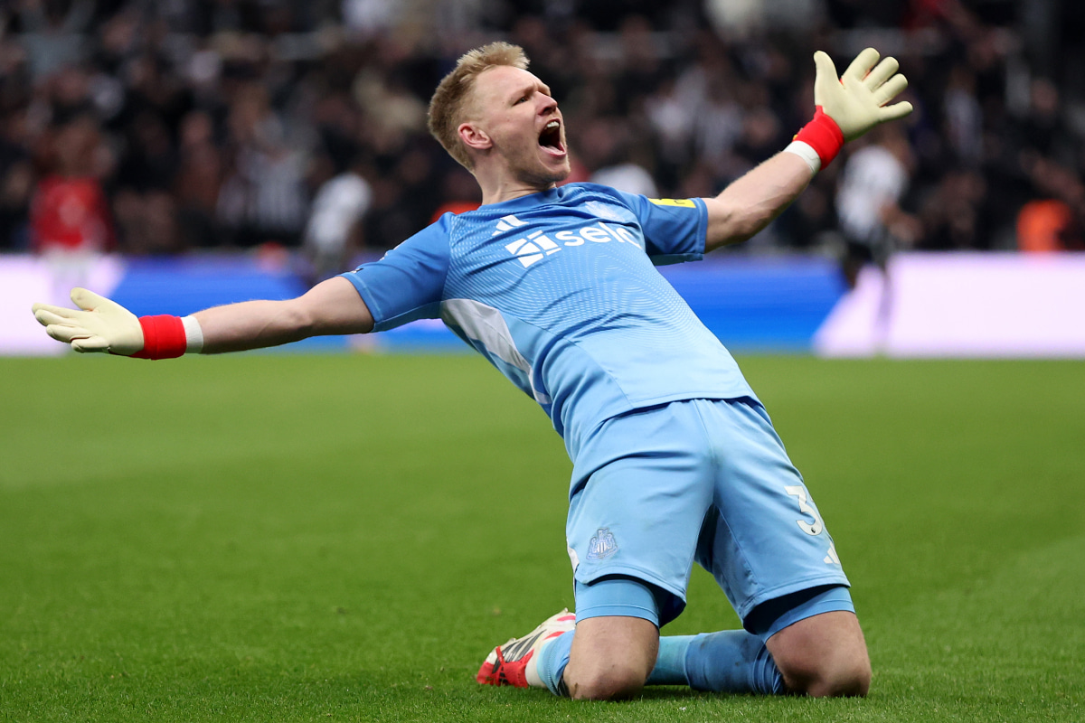 マンU撃破に導く凄いパフォーマンス！ ニューカッスル守護神ラムズデール、スーパーセーブ連発…プレミアリーグがプレー集投稿