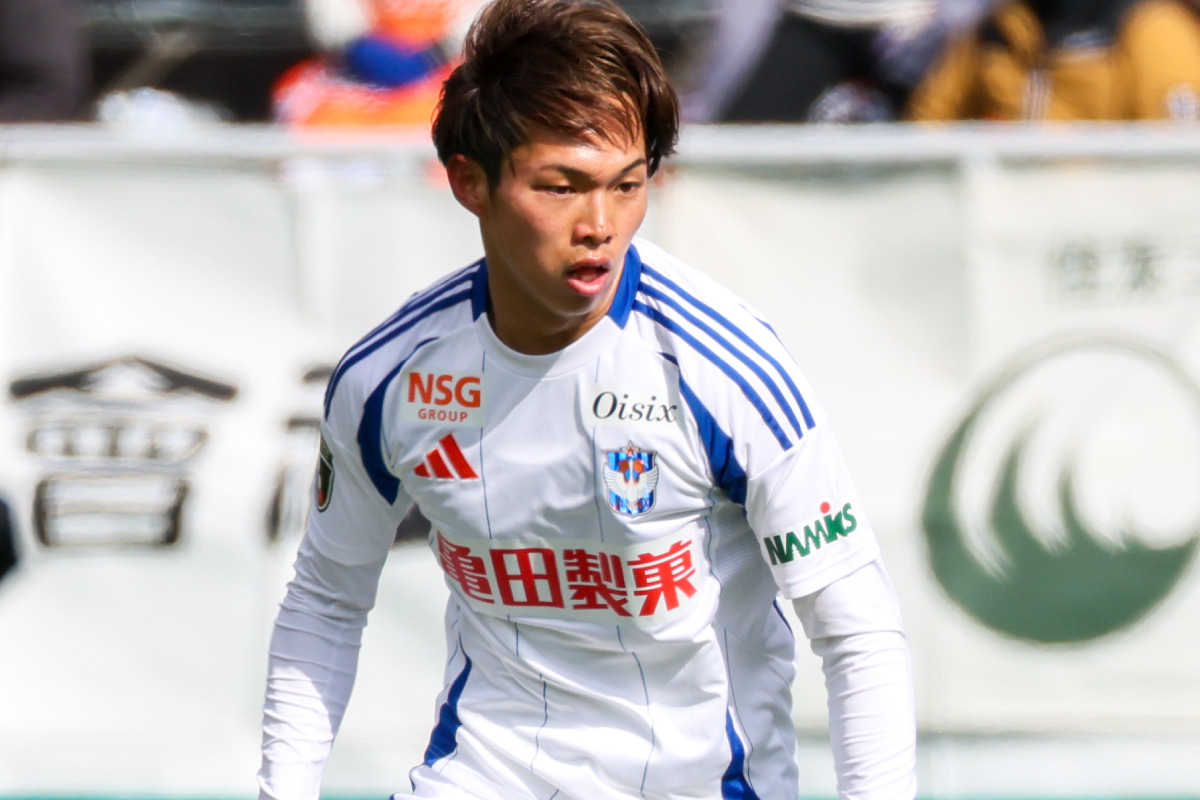 アルビレックス新潟の佐藤海宏