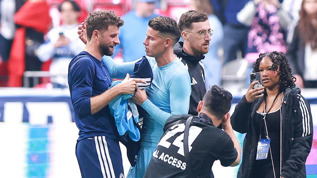 トーマス・ミュラー　ハメス・ロドリゲス