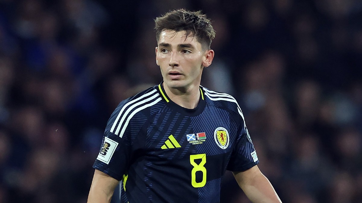 スコットランド代表MFビリー・ギルモア