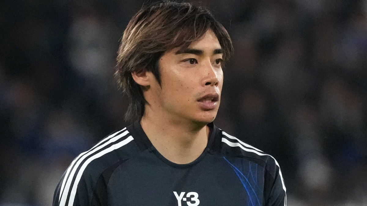 日本代表の伊東純也