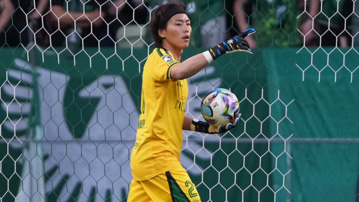 FC東京戦で活躍したGK長沢祐弥