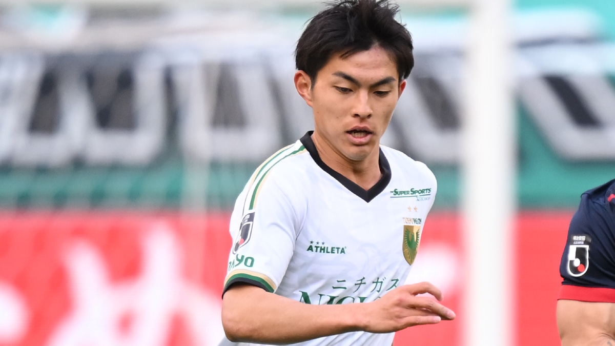 鹿島アントラーズ戦でスタメン出場したFW白井亮丞