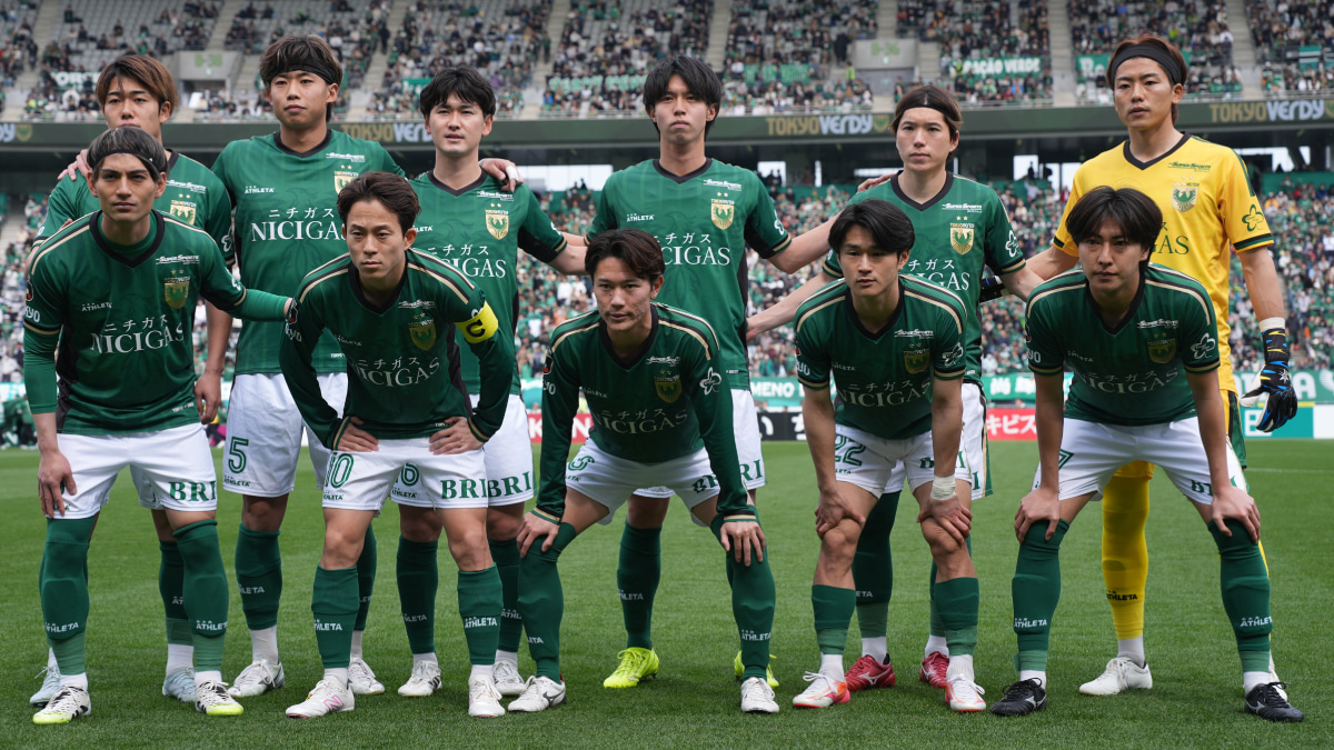 FC東京戦に勝利した東京ヴェルディ