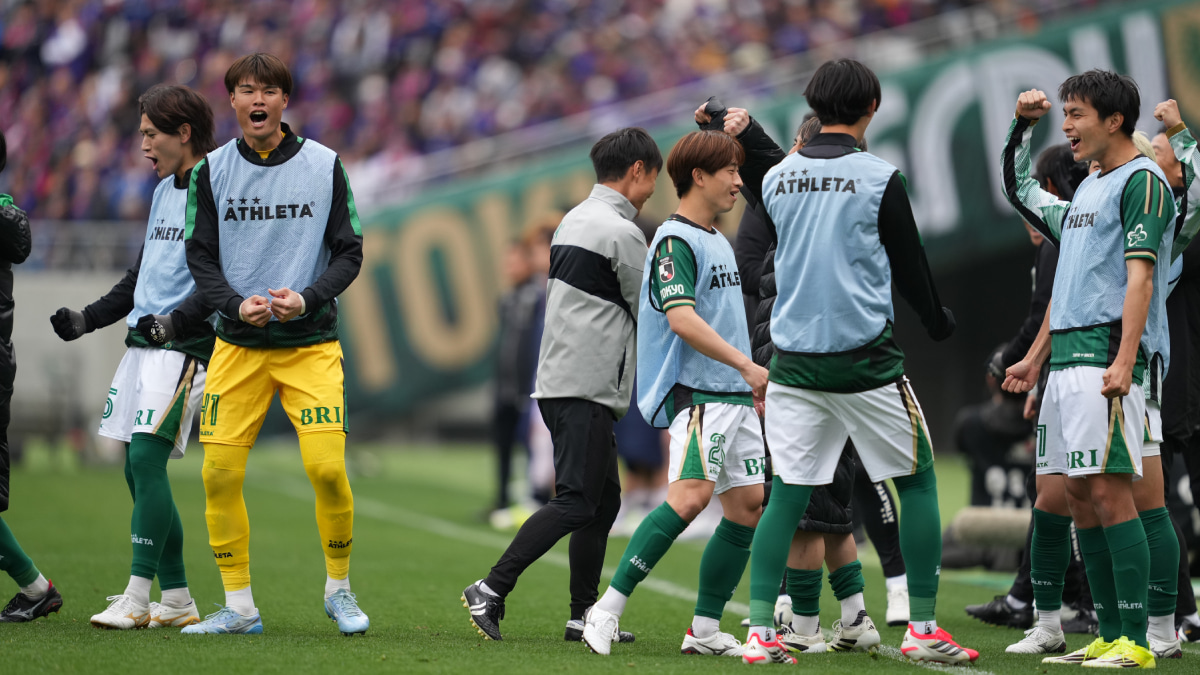 交代3枚しか切れなかった東京ヴェルディ