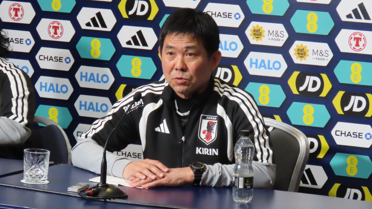 サッカー日本代表、森保一監督