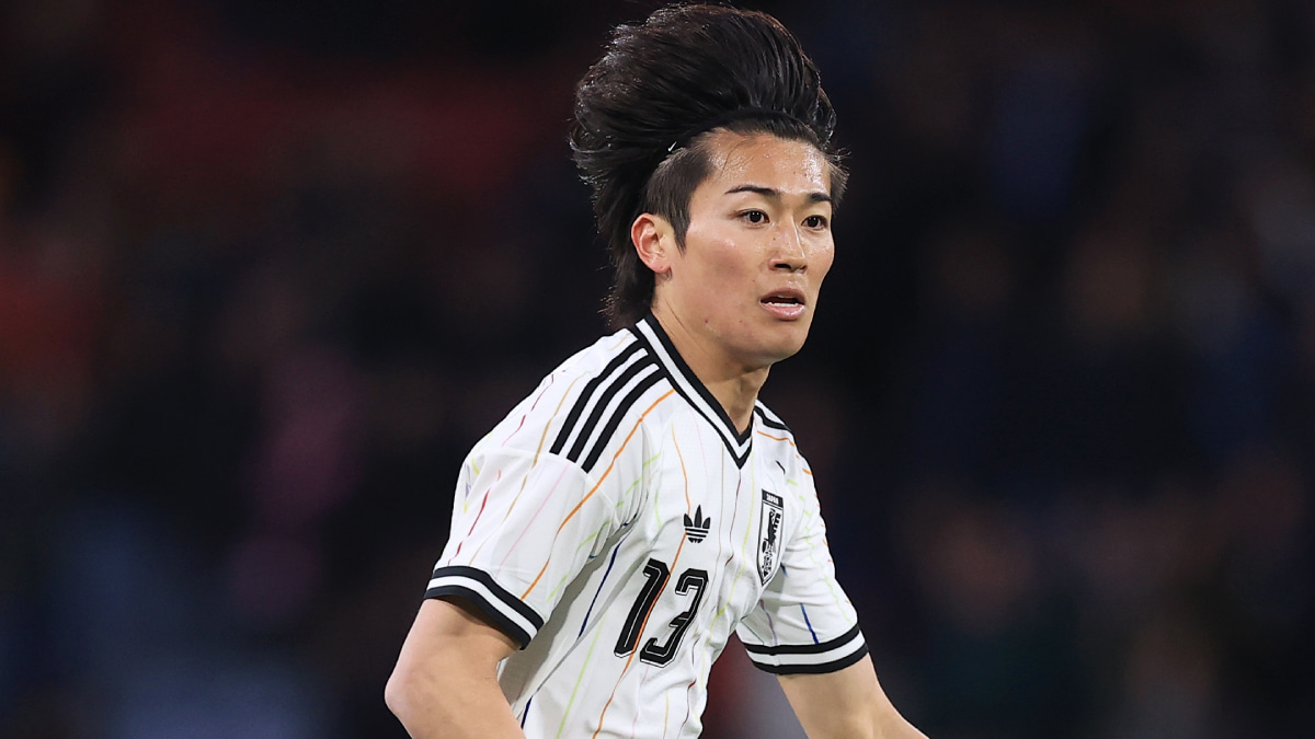 サッカー日本代表　中村敬斗