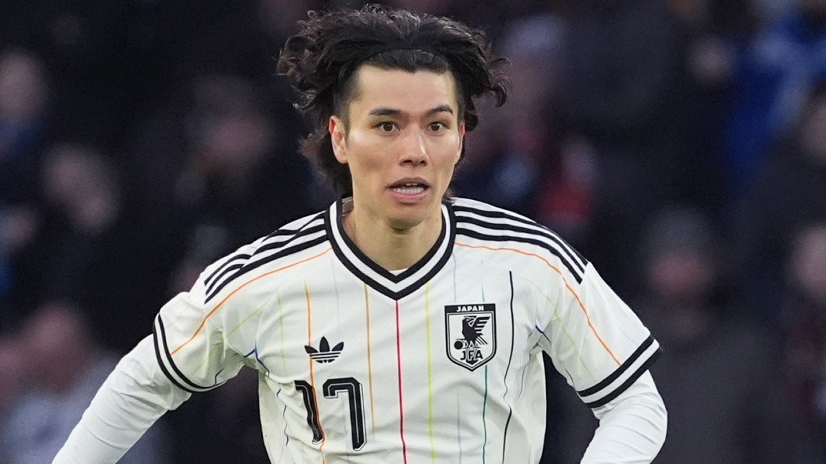 サッカー日本代表　田中碧