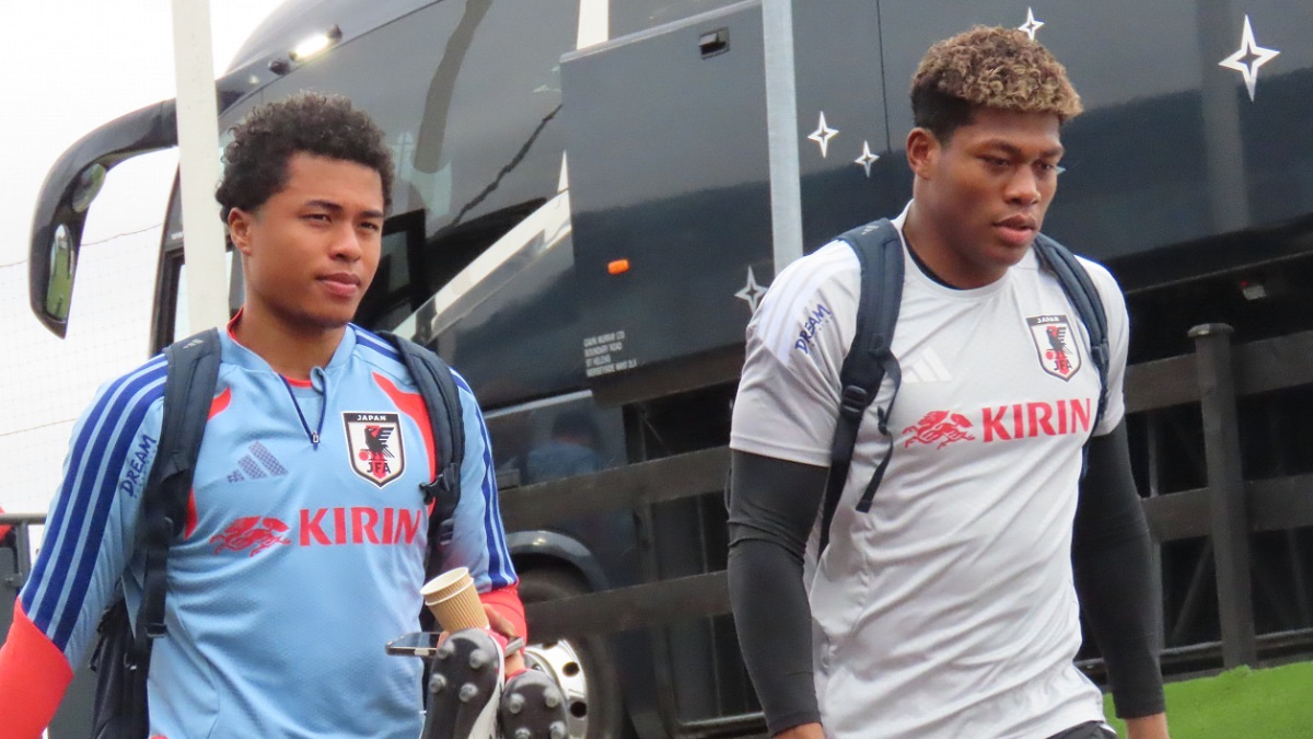 サッカー日本代表、藤田譲瑠チマ、鈴木彩艶