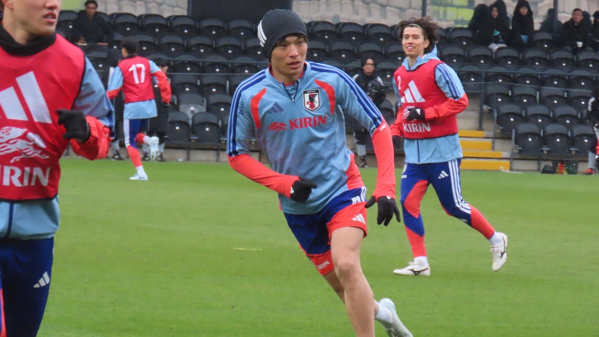 サッカー日本代表、町野修斗