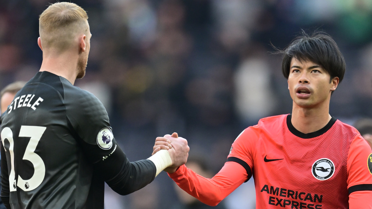 三笘薫とジェイソン・スティール