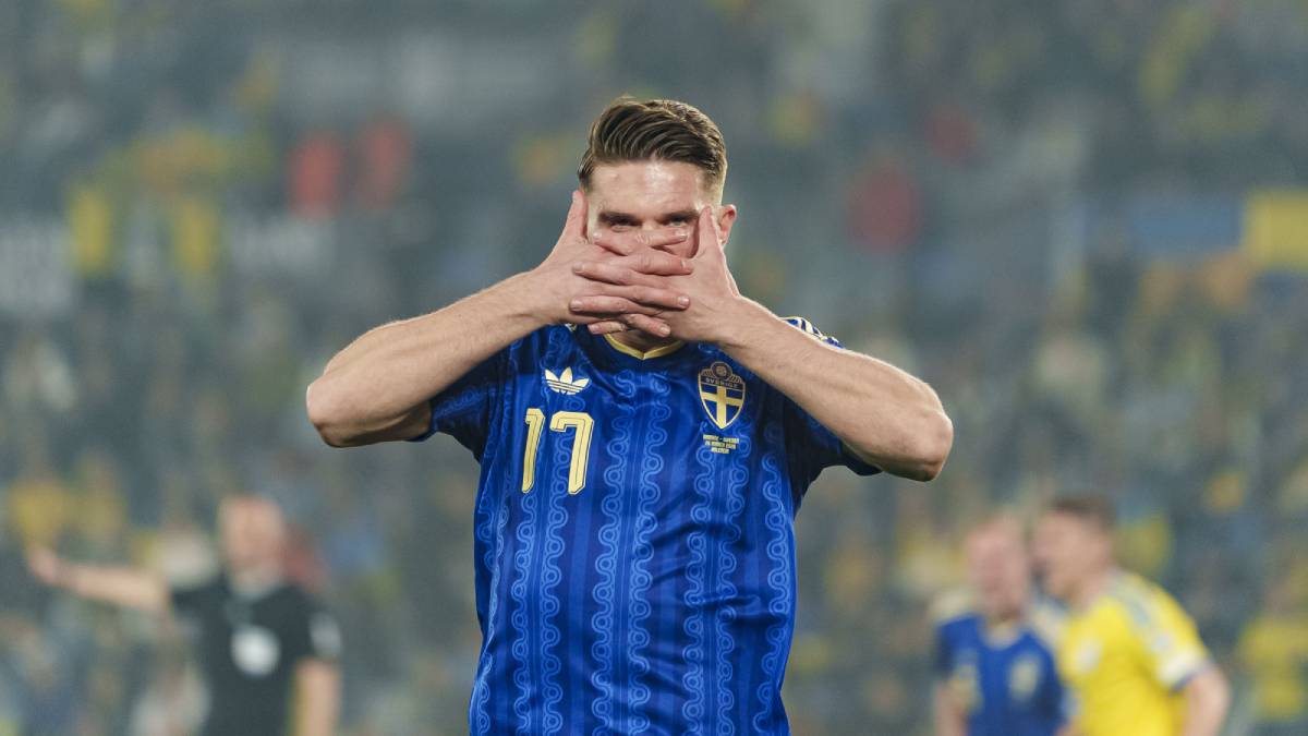 スウェーデン代表FWヴィクトル・ギェケレシュ