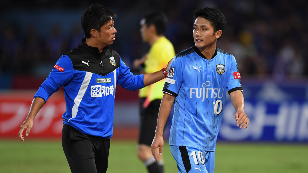 鬼木達監督が川崎フロンターレの監督に就任した2017年。大島僚太と鬼木監督