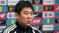 イングランド代表戦前日会見に臨むサッカー日本代表の森保一監督