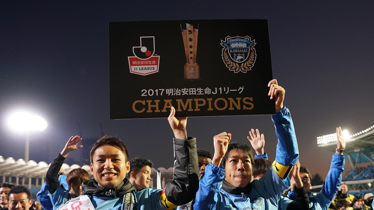 2017年にJ1初優勝を果たした川崎フロンターレ
