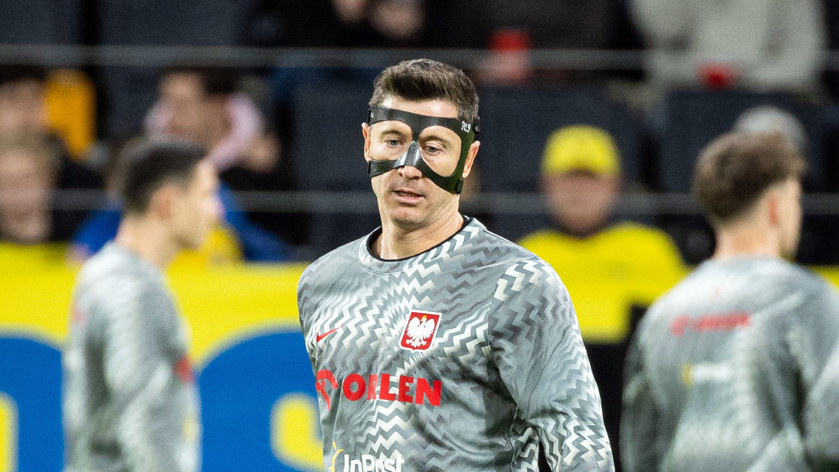 ポーランド代表のロベルト・レヴァンドフスキ