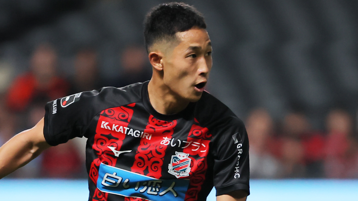 北海道コンサドーレ札幌の青木亮太