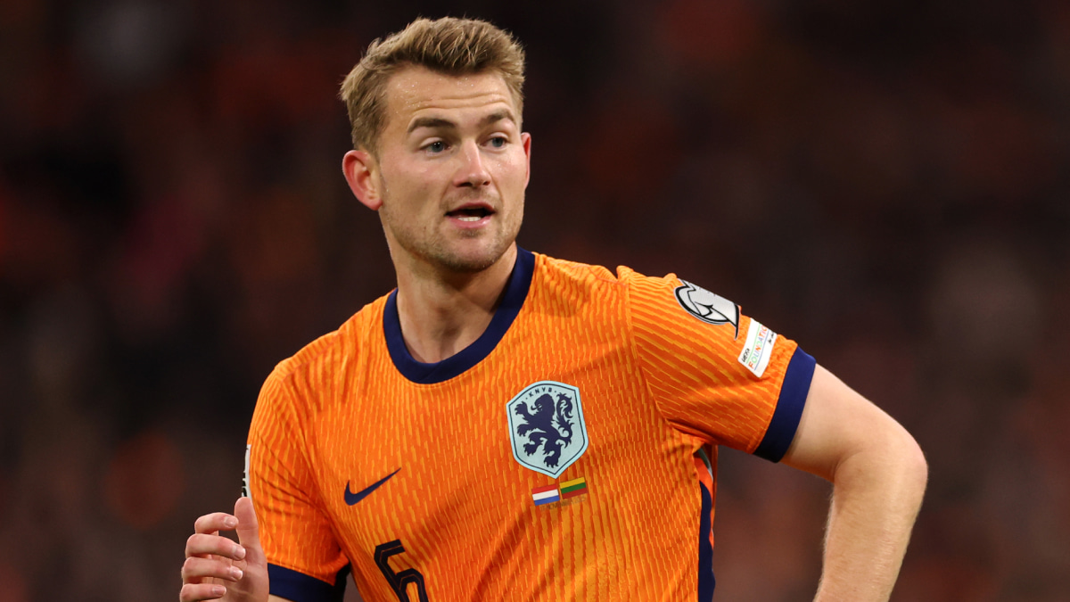 オランダ代表、マタイス・デ・リフト