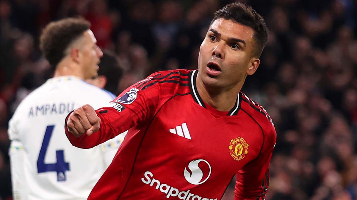 パスもシュートも凄い！ マンUのMFカゼミーロのゴールが最高！ リーズから1点を返す精度抜群の得点