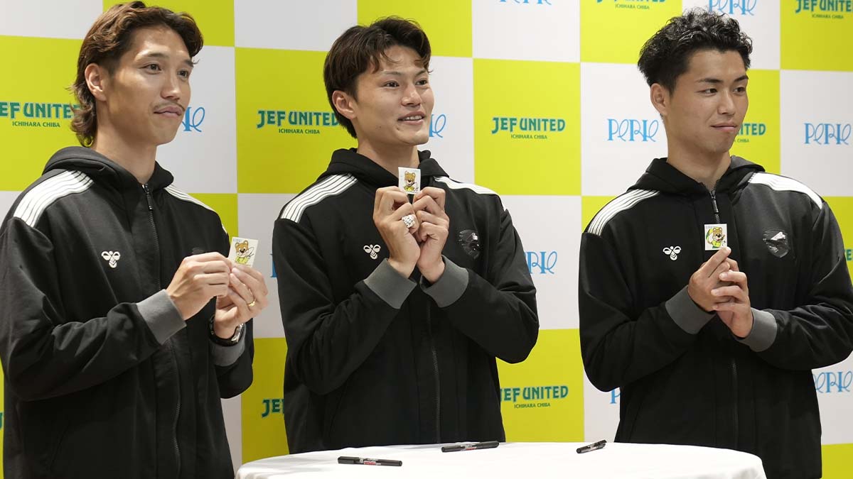 ジェフユナイテッド市原・千葉、オリジナルステッカーをプレゼント！ J1昇格を記念してペリエ千葉とのコラボ第2弾