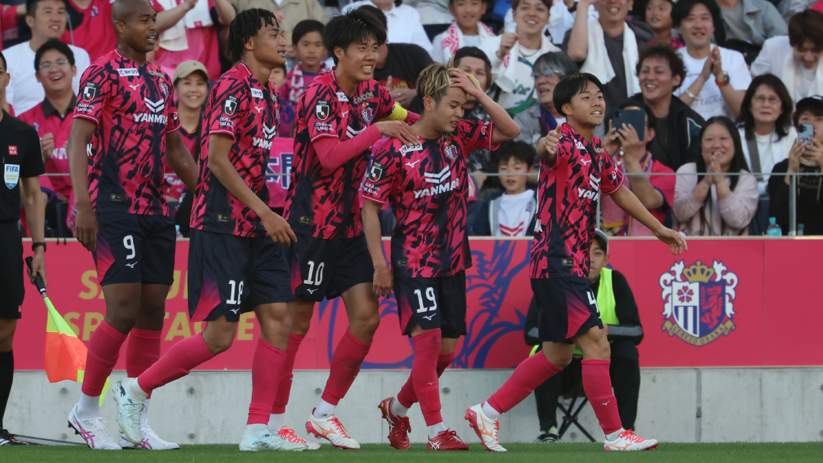 京都サンガF.C.戦のセレッソ大阪