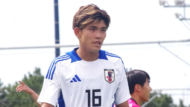 サッカーU-19日本代表、徳田誉