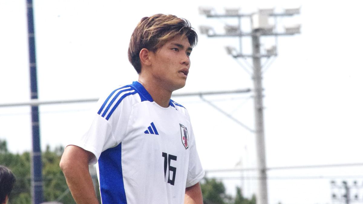 サッカーU-19日本代表、徳田誉