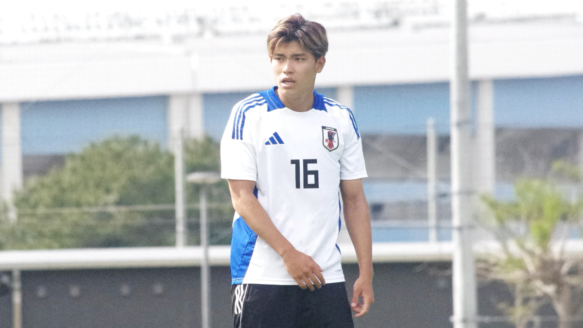 サッカーU-19日本代表、徳田誉