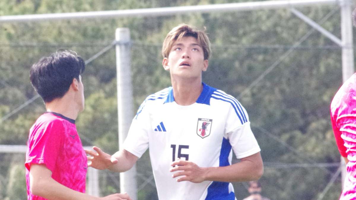 サッカーU-19日本代表、徳田誉