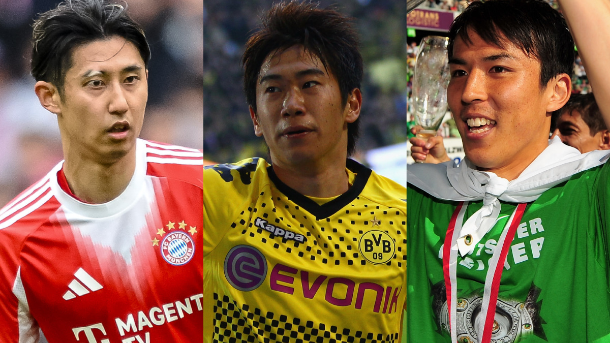 ブンデスリーガ優勝経験日本人選手