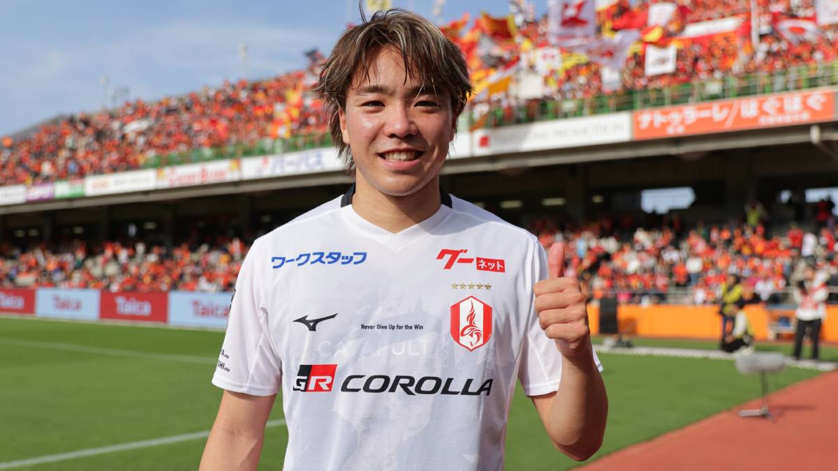 生え抜きの19歳がプロ初ゴール！名古屋グランパス・杉浦駿吾が追加点！ 連勝を決定づけた貴重な一発