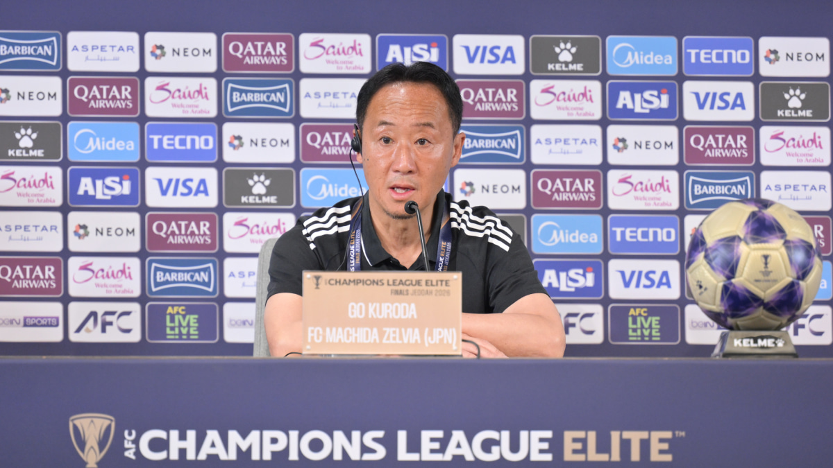 FC町田ゼルビアはACLE準々決勝でも「自分たちのサッカーを貫き通して」勝利を目指す。黒田剛監督「Jリーグを代表して戦う」