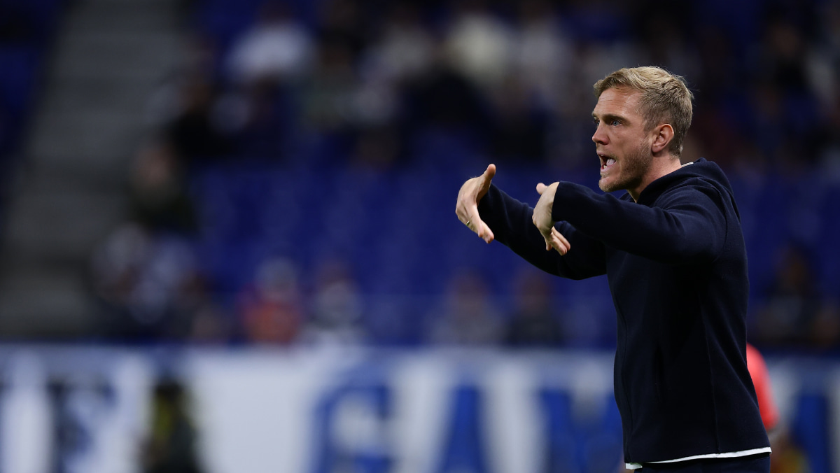 ガンバ大阪　イェンス・ヴィッシング監督