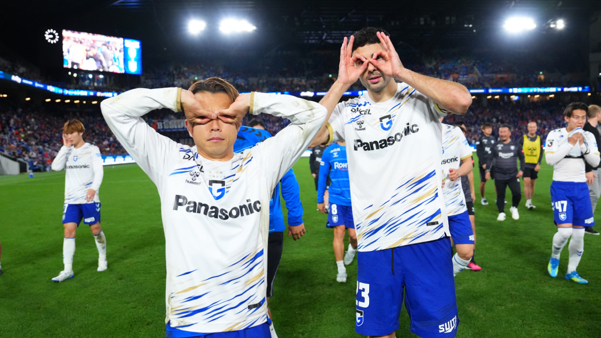 ガンバ大阪　山下諒也　デニス・ヒュメット