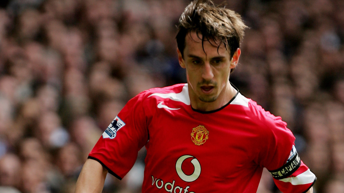 マンチェスター・ユナイテッドのガリー・ネヴィル