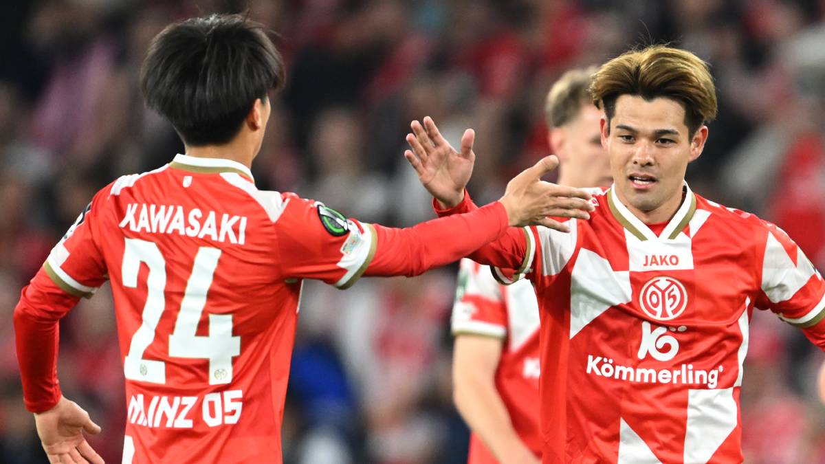 マインツMF佐野海舟とMF川﨑颯太