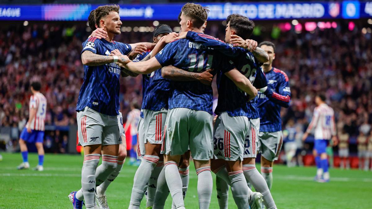 【CL】アーセナル、敵地での激戦はドロー決着。アトレティコはFWアルバレスのPK弾で引き分けに持ち込む。1-1で第2戦へ