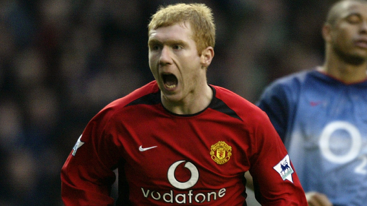 マンチェスター・ユナイテッドのポール・スコールズ