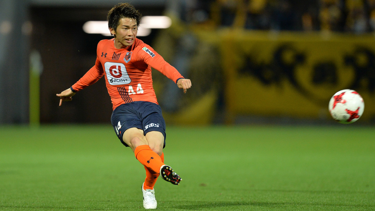 2017シーズンは大宮アルディージャに在籍し、キャリア初となるJ1の舞台を踏んだ瀬川祐輔