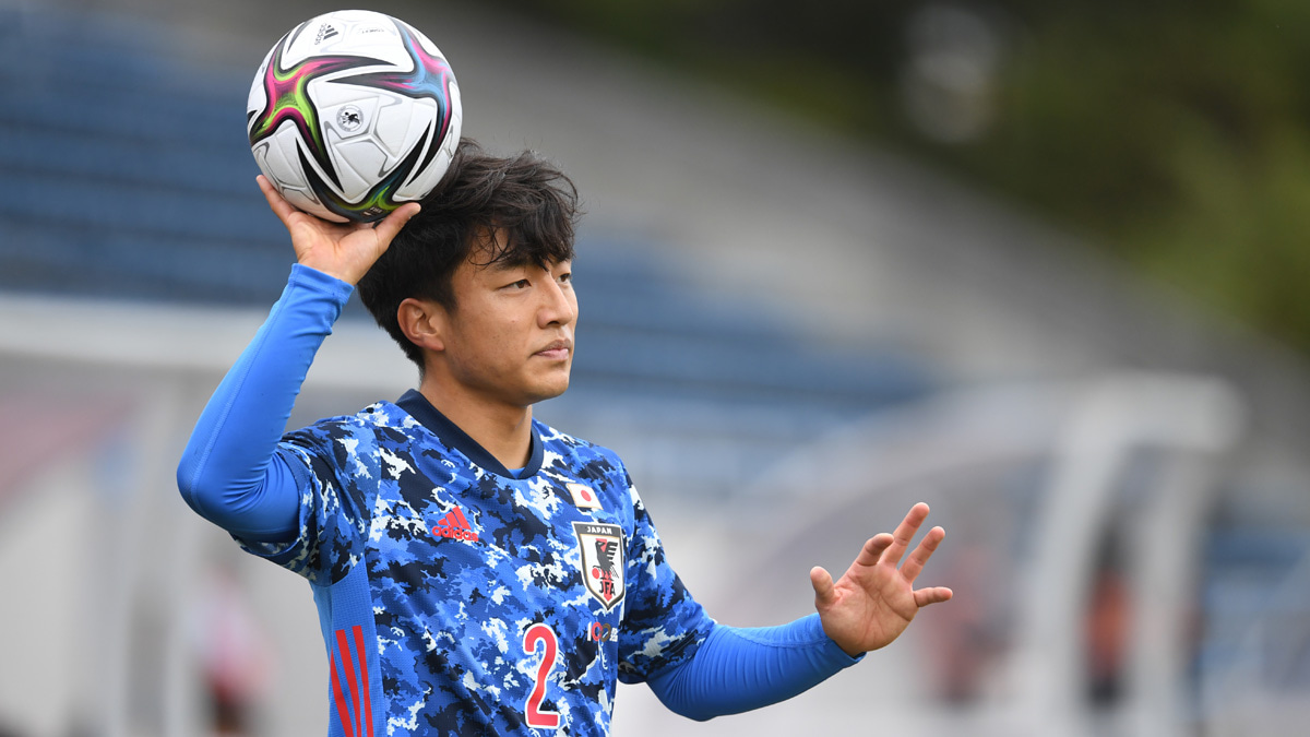 筑波大学4年次に年代別のサッカー日本代表に選出された山原怜音