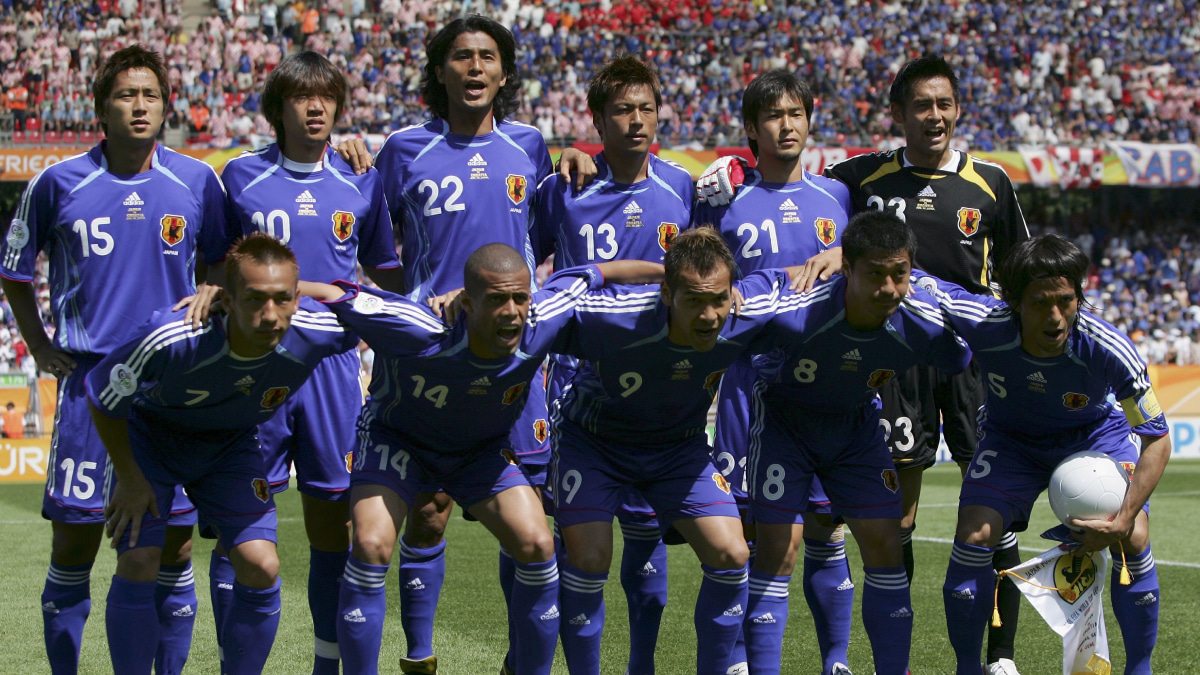 2006年ドイツ大会、サッカー日本代表