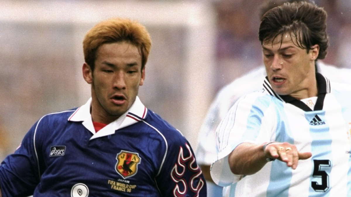 フランス大会　日本代表アルゼンチン代表
