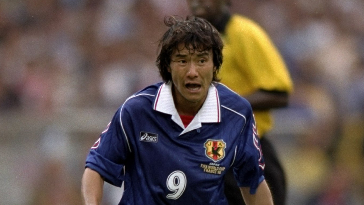 日本代表の中山雅史