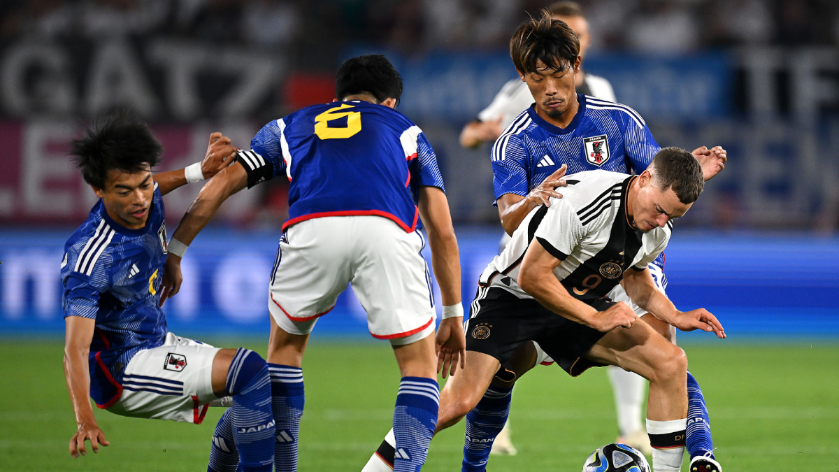 日本代表対ドイツ代表